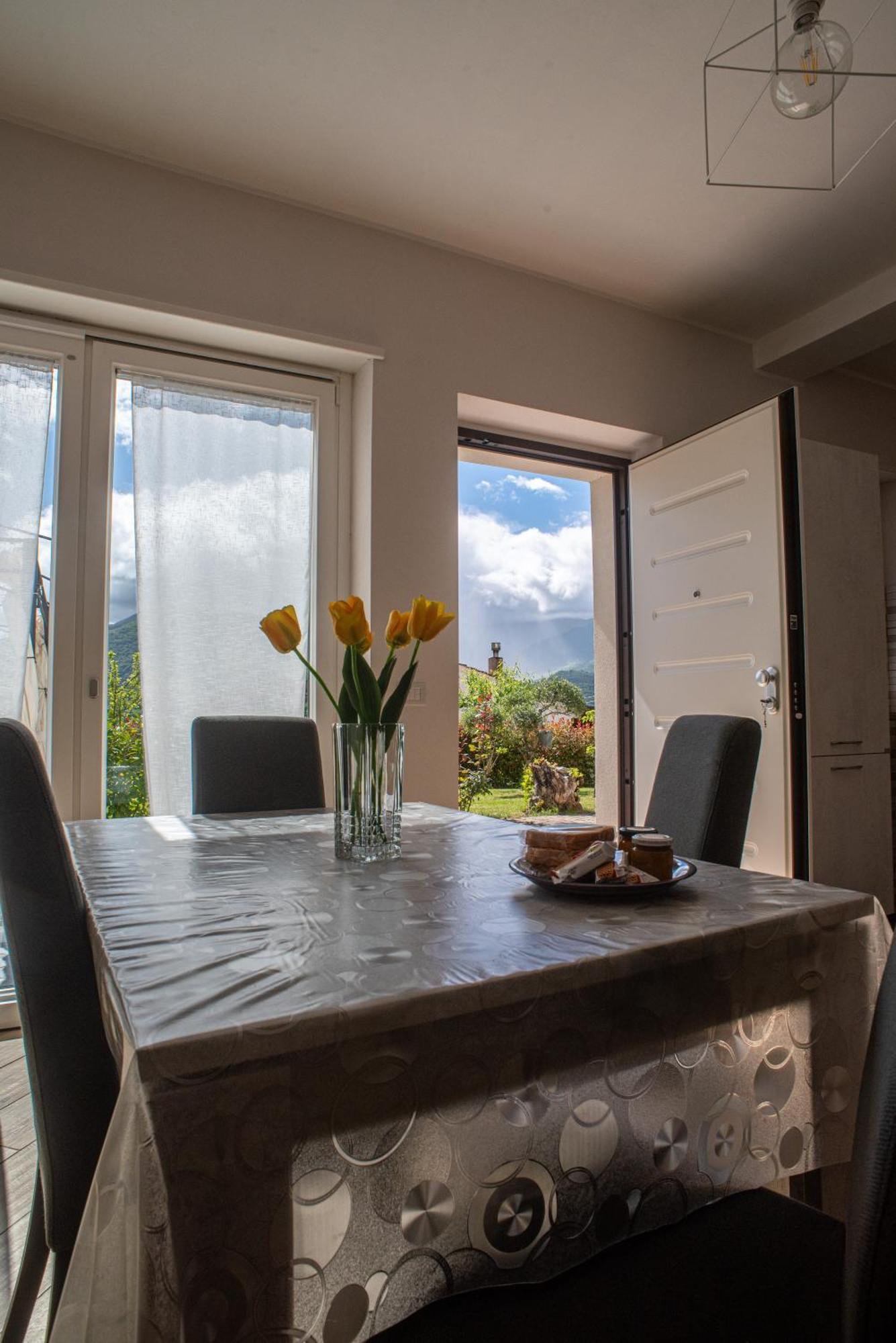 Casa Gioia - Giardino Privato, Vista Panoramica, Comfort E Barbecue Viggianello Eksteriør bilde